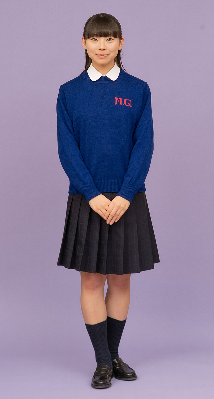高校 制服 カーディガンの写真