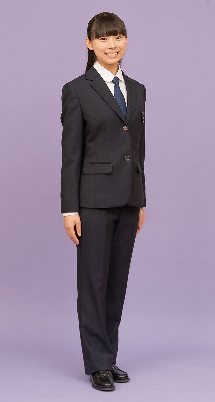 高校 制服 スラックスの写真