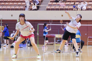 バドミントン班の活動写真