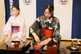 茶道班の活動写真