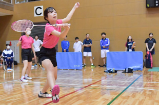 バドミントン班の活動写真