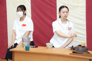 茶道班の活動写真